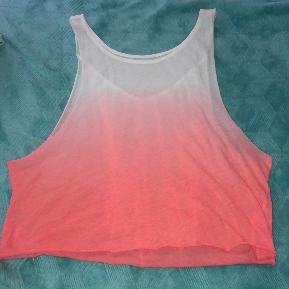 Ombré tank top